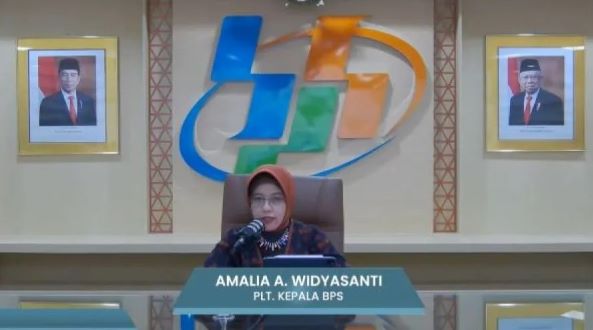 Kepala BPS Amalia Adininggar Widyasanti