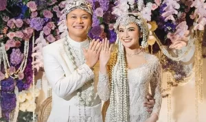 Mahalini1 Rizki Febian dan Mahalini menikah