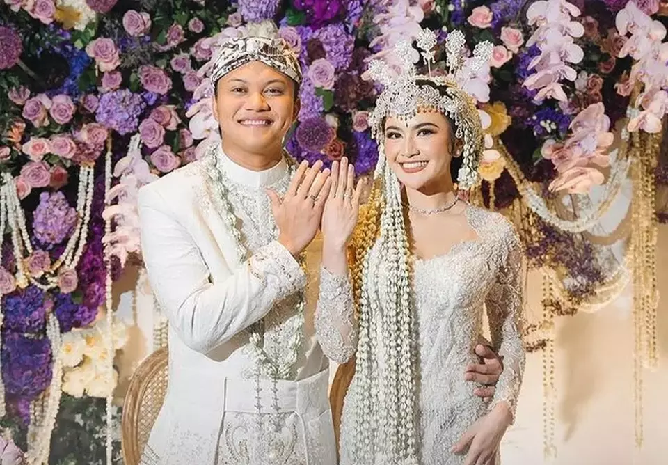 Rizki Febian dan Mahalini menikah