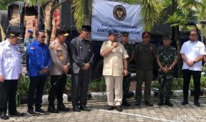 Prabowo di Sumatera Barat