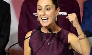 Claudia1 Claudia Sheinbaum terpilih sebagai presiden perempuan pertama Meksiko