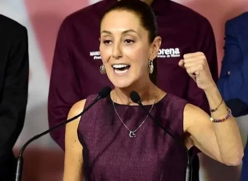 Claudia Sheinbaum terpilih sebagai presiden perempuan pertama Meksiko